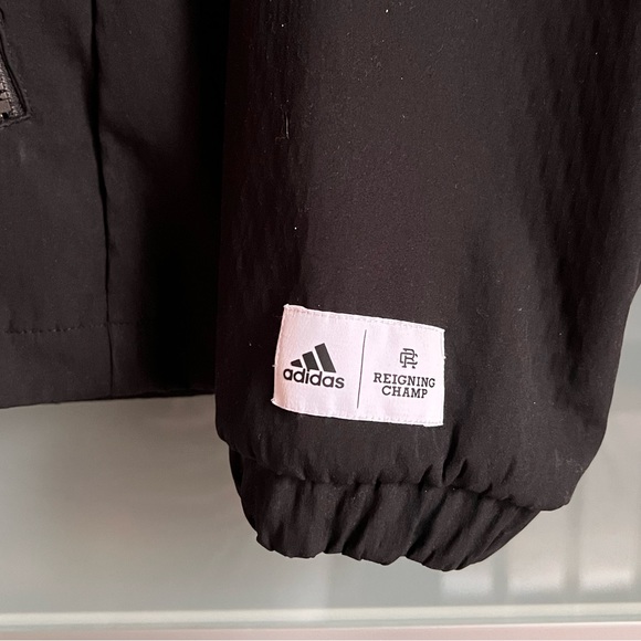 Adidas x Reigning Champ Coaches Jacket in Black sz S - Picture 5 of 6
